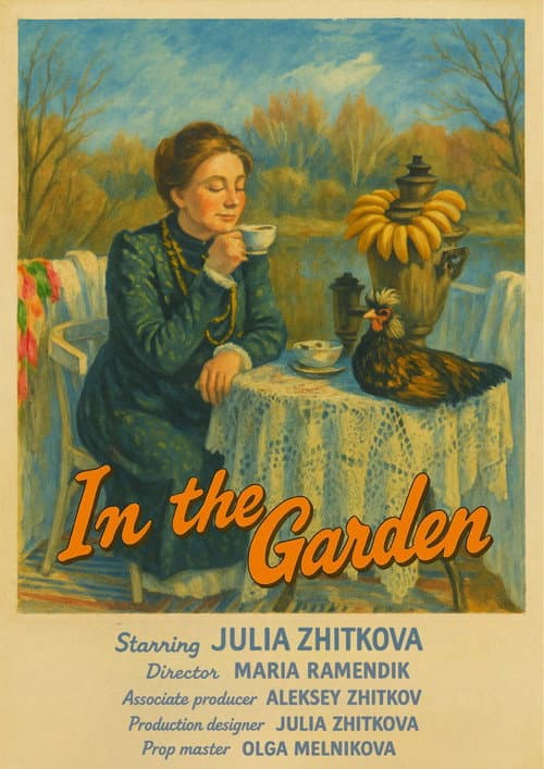 In the garden